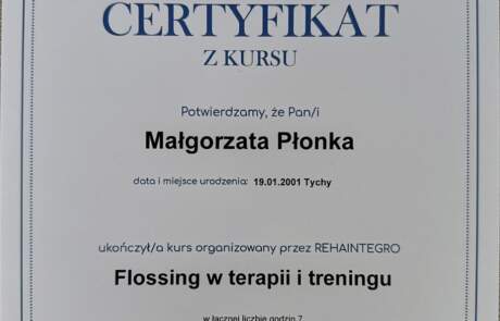 Flossing w terapii i treningu.