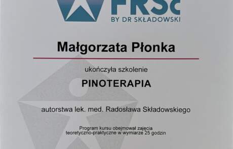 Pinoterapia.